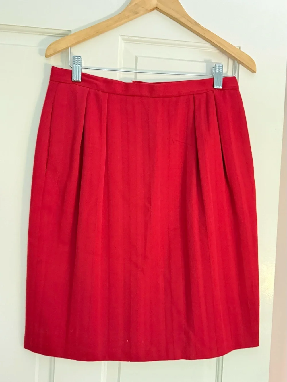 Dior Vintage Vibrant Red Suit Set